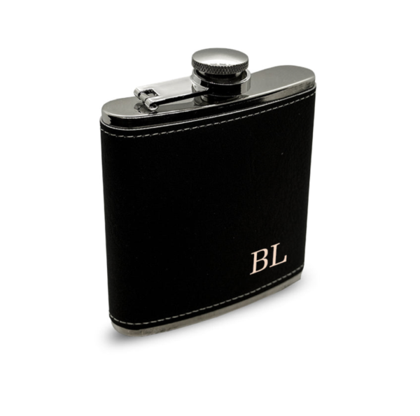 personalised leather hip flasks nz