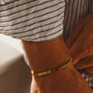 Personalised Gold Bar Necklace