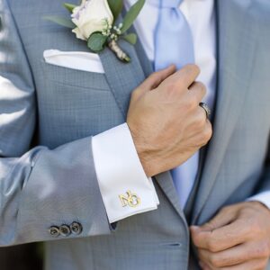 Personalised Mens Initial Cufflinks NZ