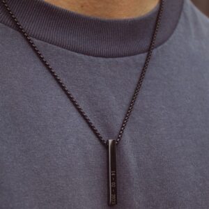 personalised mens necklaces and pendants