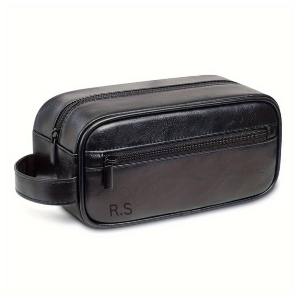 personalised toiletry bag for men