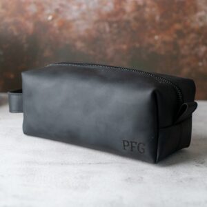 personalised toiletry bag for men