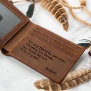 Personalised Mens Wallet