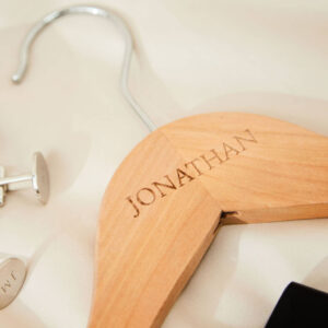 Personalised Mens Coat hanger