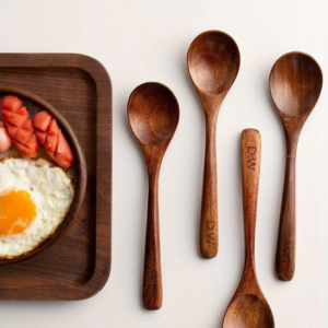 personalised walnut spoon nz