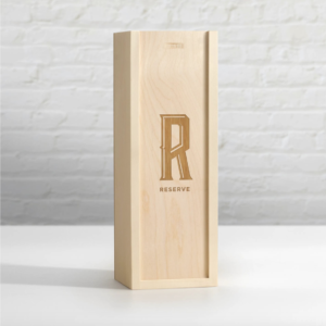 personalised Wooden Wine Bottle Box